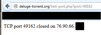Manual visit to testing URL